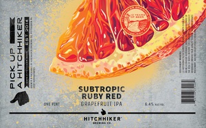 Subtropic Ruby Red - Ruby Red Grapefruit IPA - 4-Pack
